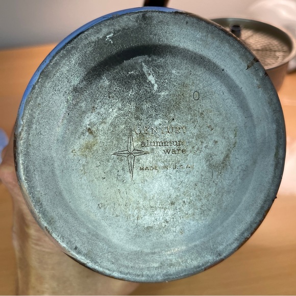 Hand painted Outdoors Aluminum Coffee Pot - Picture 8 of 8